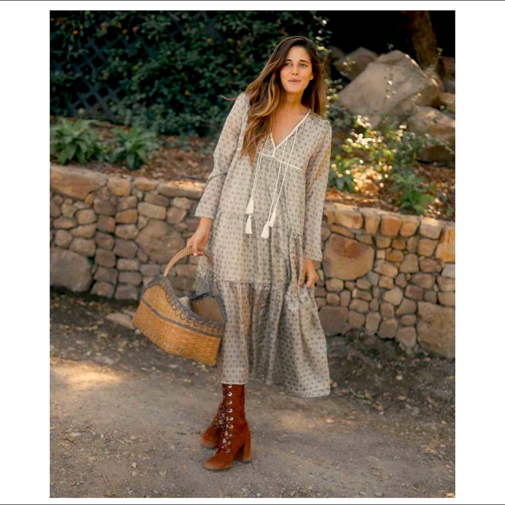 Paloma Dress Parisian Silk Brocade